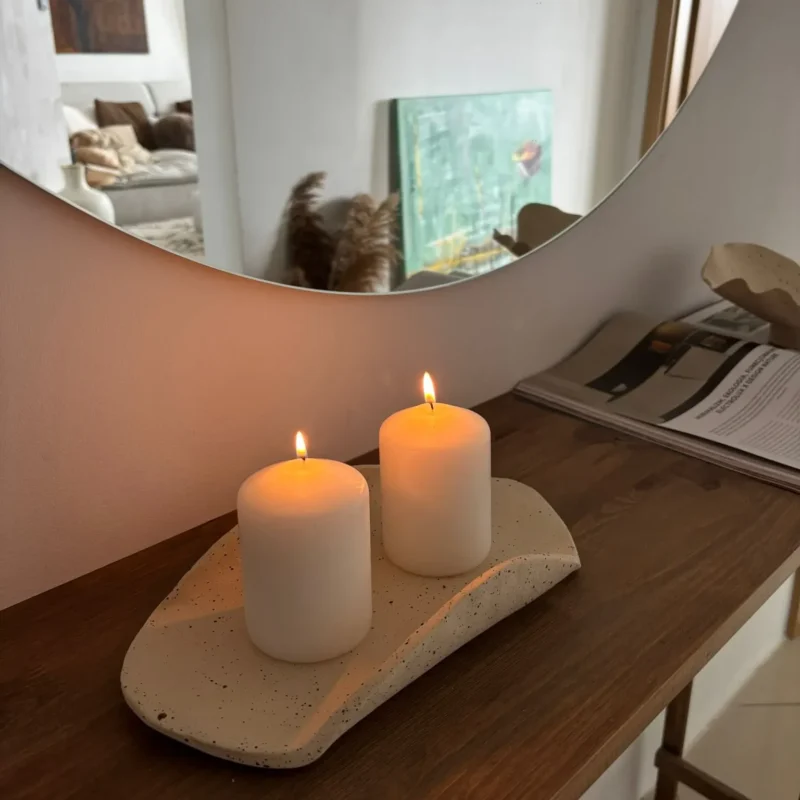 Podstawka pod świece 'Lines of Nature'